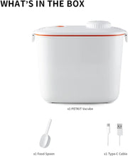 Load image into Gallery viewer, PETKIT Vacuum Pet Food Storage Airtight Dry Pet Food Bucket 12lb Dog Food Storage Container for Dogs Cats Small Animals Vacuum Sealed Storage Bin with Scoop