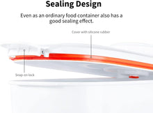 Load image into Gallery viewer, PETKIT Vacuum Pet Food Storage Airtight Dry Pet Food Bucket 12lb Dog Food Storage Container for Dogs Cats Small Animals Vacuum Sealed Storage Bin with Scoop