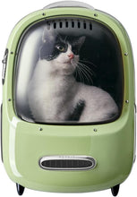 Load image into Gallery viewer, PETKIT Cat Backpack Carrier with Inbuilt Fan & Light, Airline-Approved Pet Backpack Bubble for Kitty Small Dog, Detachable Dog Backpack with Padded Strap for Travel, Hiking, Walking & Outdoor
