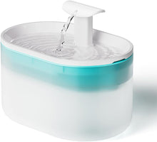 Load image into Gallery viewer, Cat Water Fountain Ultra Quiet with Two Flow Modes, Large-Size Filter Capsule Pet Water Fountain, 2.5L Visible Water Level Dog Water Dispenser for Cats & Dogs
