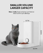 Load image into Gallery viewer, PETKIT Automatic Cat Feeder, 2.4GHz WiFi Automatic Pet Feeder for Cats and Dogs Smart Pet Dry Food Dispenser, Up to 10 Meals per Day, Low Food Reminder, App Control