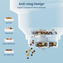 Load image into Gallery viewer, Cat Feeders, 3.5L Timed Pet Feeder with Three-Layers Preservation and Hand-Fired Porcelain Bowl