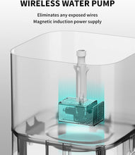 Load image into Gallery viewer, PETKIT New Wireless Pump Dog Cat Water Fountain, Quiet and Anti-Dry Pet Water Fountain with Wireless Pump for Indoor Cats/Dogs-1.85L