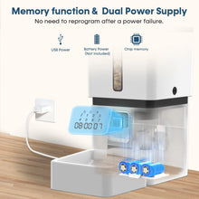 Load image into Gallery viewer, Automatic Cat Feeders - 8L/33 Cups Dog Food Dispenser with Lock Lid &Desiccant Bag with voice recorder