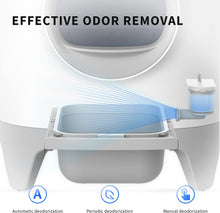 Load image into Gallery viewer, PETKIT PuraX Self-Cleaning Litter Box, Scooping Free and Automatic for Multiple Cats with Mat, xSecure/Odor Removal/APP Control