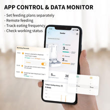 Load image into Gallery viewer, PETKIT Automatic Cat Feeder, 5L Automatic Cat Food Dispenser with Two Food Hoppers, Large Capacity Pet Dry Food Dispenser for Cat Dog, Automatic Dog Feeder with Wi-Fi, Detection Sensor/Portion Control