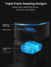 Load image into Gallery viewer, Elevated Automatic Cat Feeders for 2 Cats, 5L Multiple Cat Feeder with Timer