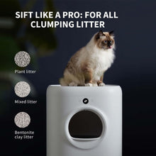 Load image into Gallery viewer, PETKIT PuraX Self-Cleaning Litter Box, Scooping Free and Automatic for Multiple Cats with Mat, xSecure/Odor Removal/APP Control