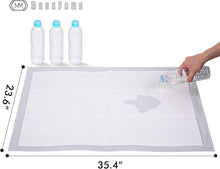 Load image into Gallery viewer, Dog Grass Pee Pads for Dogs with Tray | Extra Large 114×86 cm | 2× Dog Artificial Grass Pads Replacement| Rapid Drainage | 2 Training Pads | Indoor Dog Litter Box