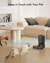 Load image into Gallery viewer, PETLIBRO Automatic Cat Feeder, 5G WiFi Pet Feeder with APP Control for Pet Dry Food, Low Food & Blockage Sensor, 1-10 Meals Per Day