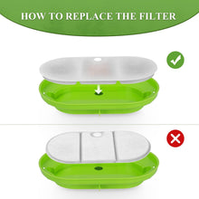 Load image into Gallery viewer, 8 Pack Cat Water Fountain Replacement Filter for 71oz/2.1L PLWF002 Capsule Cat Water Fountain