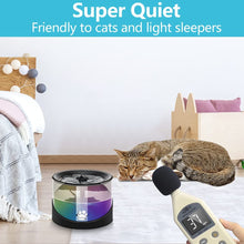 Load image into Gallery viewer, Cat Water Fountain, Super Quiet Water Fountain for Cats 2.2L