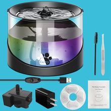 Load image into Gallery viewer, Cat Water Fountain, Super Quiet Water Fountain for Cats 2.2L