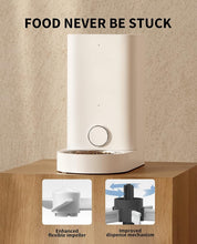 Load image into Gallery viewer, PETKIT Automatic Cat Feeder, 2.4GHz WiFi Automatic Pet Feeder for Cats and Dogs Smart Pet Dry Food Dispenser, Up to 10 Meals per Day, Low Food Reminder, App Control