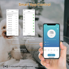 Load image into Gallery viewer, Automatic Cat Feeder for Two Cats, 2.4G WiFi App Control, 5L/21 Cup Capacity