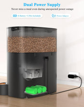 Load image into Gallery viewer, HoneyGuaridan 6L Automatic Cat Feeder, 2.4G WiFi Enabled Smart Feed Automatic Pet Feeder for Cats & Dogs