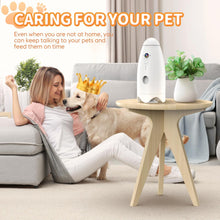 Load image into Gallery viewer, dog-camera-treat-dispenser-360°view-pet-camera-2K HD Camera with Phone app-Automatic Dog Feeder-Dog Toys-cat Camera 8X HD -Treat Dispenser