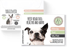 Load image into Gallery viewer, Allergy Test My Pet Dog Sensitivity and Intolerance Testing Kits