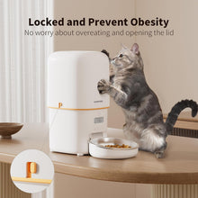 Load image into Gallery viewer, Yuposl Automatic Cat Feeders - 4L 2Packs for Pets, Over 180-day Battery Life Schedule Timed Pet Feeder, 1-6 Meals Control