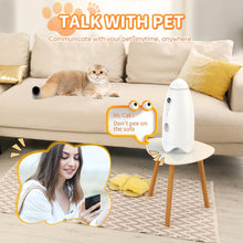 Load image into Gallery viewer, dog-camera-treat-dispenser-360°view-pet-camera-2K HD Camera with Phone app-Automatic Dog Feeder-Dog Toys-cat Camera 8X HD -Treat Dispenser