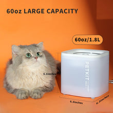 Load image into Gallery viewer, PETKIT New Wireless Pump Dog Cat Water Fountain, Quiet and Anti-Dry Pet Water Fountain with Wireless Pump for Indoor Cats/Dogs-1.85L