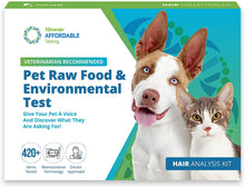 Load image into Gallery viewer, 5Strands Pet Raw Food Intolerance & Environmental Sensitivity Test, at Home Test for Dogs & Cats