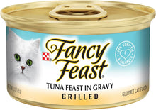 Load image into Gallery viewer, FANCY FEAST Adult Grilled Tuna in Gravy Wet Cat Food 24x85g