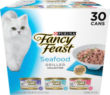 Load image into Gallery viewer, FANCY FEAST Classic Grilled Seafood 30x85g