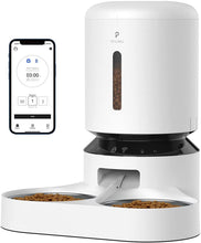 Load image into Gallery viewer, PETLIBRO Automatic Cat Feeder, 5G WiFi Pet Feeder with APP Control for Pet Dry Food, Low Food & Blockage Sensor