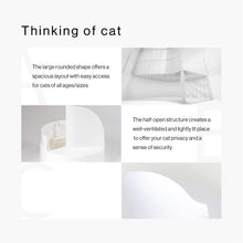 Load image into Gallery viewer, Cat Litter Box with Lid Large with Scooper Cat Litter