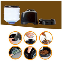 Load image into Gallery viewer, Automatic Pet Feeder Dispenser Waterer Dog Cat Self Feeding Food 5.5L