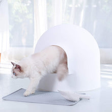Load image into Gallery viewer, Cat Litter Box with Lid Large with Scooper Cat Litter