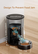 Load image into Gallery viewer, Pet Feeder, Touch Screen Style, 4L Programmable Smart Food Dispenser for Cats and Dogs