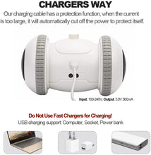 Load image into Gallery viewer, Cat Toys Robotic Interactive Indoor Electronic Toys with LED Light 360 Degree Rotation Sensor Mode