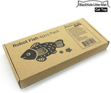 Load image into Gallery viewer, Interactive Swimming Robot Fish Toy for Cat/Dog with LED Light (4 pcs)