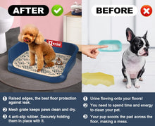 Load image into Gallery viewer, Dog Portable Potty Indoor Outdoor Training Toilet, 20" x 16" For Small & Medium size