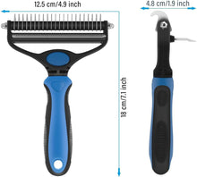 Load image into Gallery viewer, Pet Comb Cat And Dog Brush 2 in 1 Grooming Comb