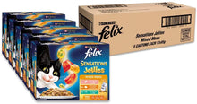 Load image into Gallery viewer, Felix Sensations Jellies Mixed Menu 60*85gm