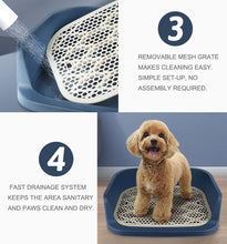 Load image into Gallery viewer, Dog Portable Potty Indoor Outdoor Training Toilet, 20" x 16" For Small & Medium size