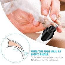 Load image into Gallery viewer, Dog nail grinder ultra quiet nail trimmer