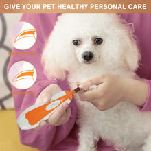 Load image into Gallery viewer, Dog Nail Grinder Nail Trimmer File, Pet Safe Electric Nail Clippers Kit 20in1