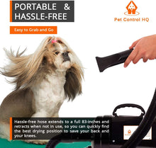 Load image into Gallery viewer, Dog Blow Dryer for Grooming 4.5HP/2800W, Stepless Adjustable Speed High Velocity Dryer for Dogs