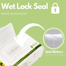 Load image into Gallery viewer, Dog Wet Wipes 80 Sheets 8x8in Pet Bath Wipe Vitamin E and Aloe Unscented