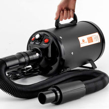 Load image into Gallery viewer, Dog Blow Dryer for Grooming 4.5HP/2800W, Stepless Adjustable Speed High Velocity Dryer for Dogs