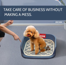 Load image into Gallery viewer, Dog Portable Potty Indoor Outdoor Training Toilet, 20" x 16" For Small & Medium size