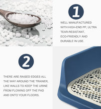 Load image into Gallery viewer, Dog Portable Potty Indoor Outdoor Training Toilet, 20" x 16" For Small & Medium size