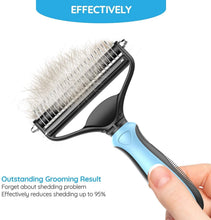 Load image into Gallery viewer, Pet Comb Cat And Dog Brush 2 in 1 Grooming Comb