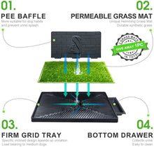 Load image into Gallery viewer, Hompet Dog Potty for Indoor or Porch, 2 Pcs