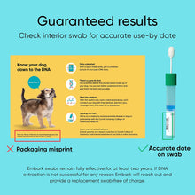 Load image into Gallery viewer, Embark Purebred Dog DNA Test Kit | Breed & Genetic Ancestry Discovery | at-Home Cheek Swab -Purebred DNA Test