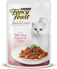 Load image into Gallery viewer, Fancy feast inspiration tuna and beef multipack 24*70gm adult